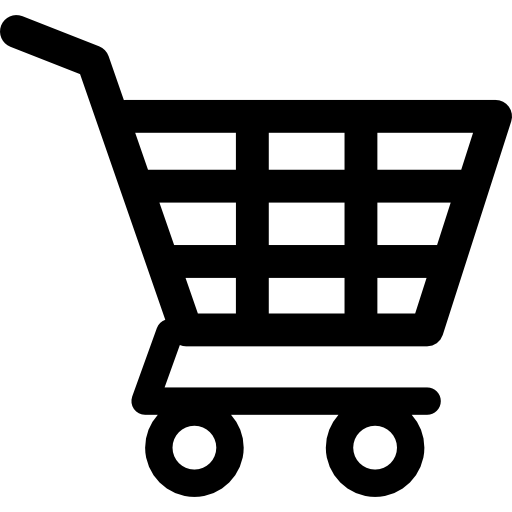 shopping cart of checkered design